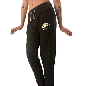 Grey Nike Just Do It joggers